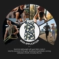 thumbnail image 7 of Daiia Lilies Flowers Printed Men's Quick Dry Fit Muscle Tank Top Slim-Fit Tank Workout Tank Top Lightweight Sports Tank Top-XX-Large, 7 of 7