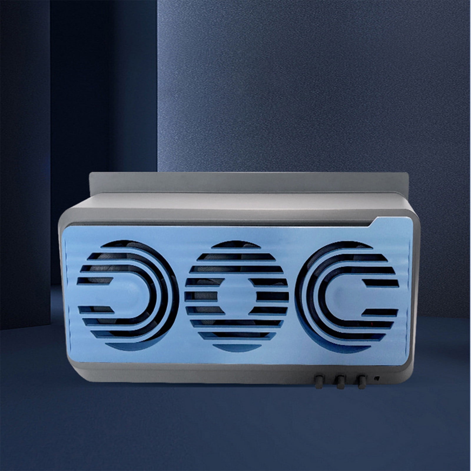JGJJUGN Car Mounted USB Solar Exhaust Fan, Dual Suction and Blowing Fan for Cars, Automotive Air Circulation Ventilation System, Strong Wind Odor Removal, Energy-Saving Air Cooler