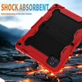 thumbnail image 2 of JBuwsdan for Urao X109 Tablet 10.1 Inch Tablet Case,Shockproof Heavy Duty Built-in Kickstand with Shoulder Strap Case for Urao X109 Android 16 Tablets 2026(Red/Black), 2 of 7