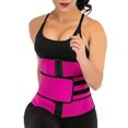 thumbnail image 2 of SAYFUT Women's Women's Adjustable Waist Trimmer Belt Compression Belly Slimming Weight Loss Body Shaper Hourglass Shaper Sports Girdle, 2 of 7