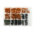 thumbnail image 5 of 195PCS Fairing Bolt Kit, Windscreen Mudguards Screws Fasteners, Aluminum Fasteners Washers Nuts Bolts Screws Clips Assortment For Sport Bikes, 5 of 9