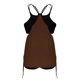 thumbnail image 5 of Traje de baño de moda para mujer, de talla grande, con estampado, con cojín en el pecho y sin soporte de acero, holgado, con cordón ajustable, dividido., 5 of 5
