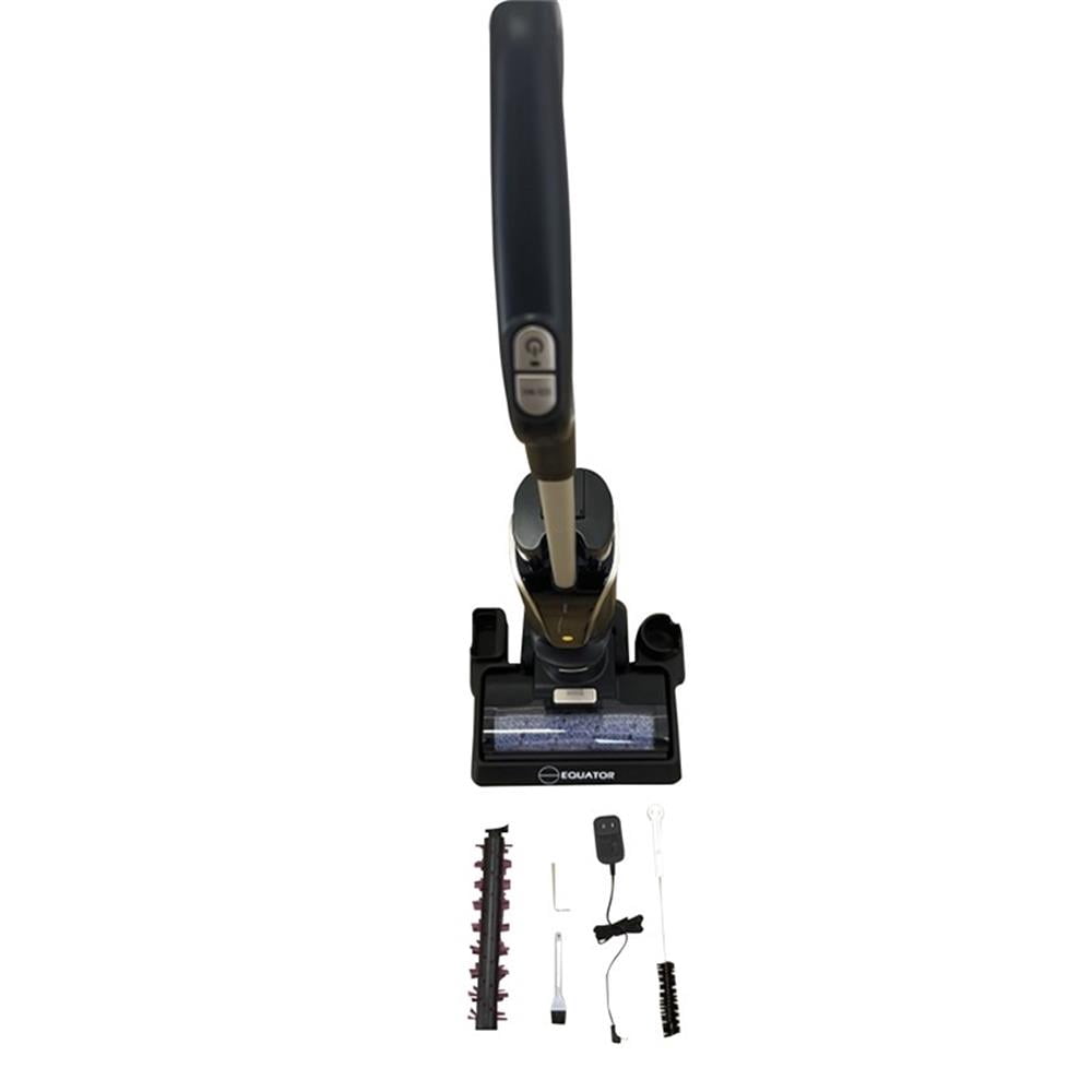 Pemberly Row Cordless Self-Cleaning Wet/Dry Vacuum Sweep Mop in Black