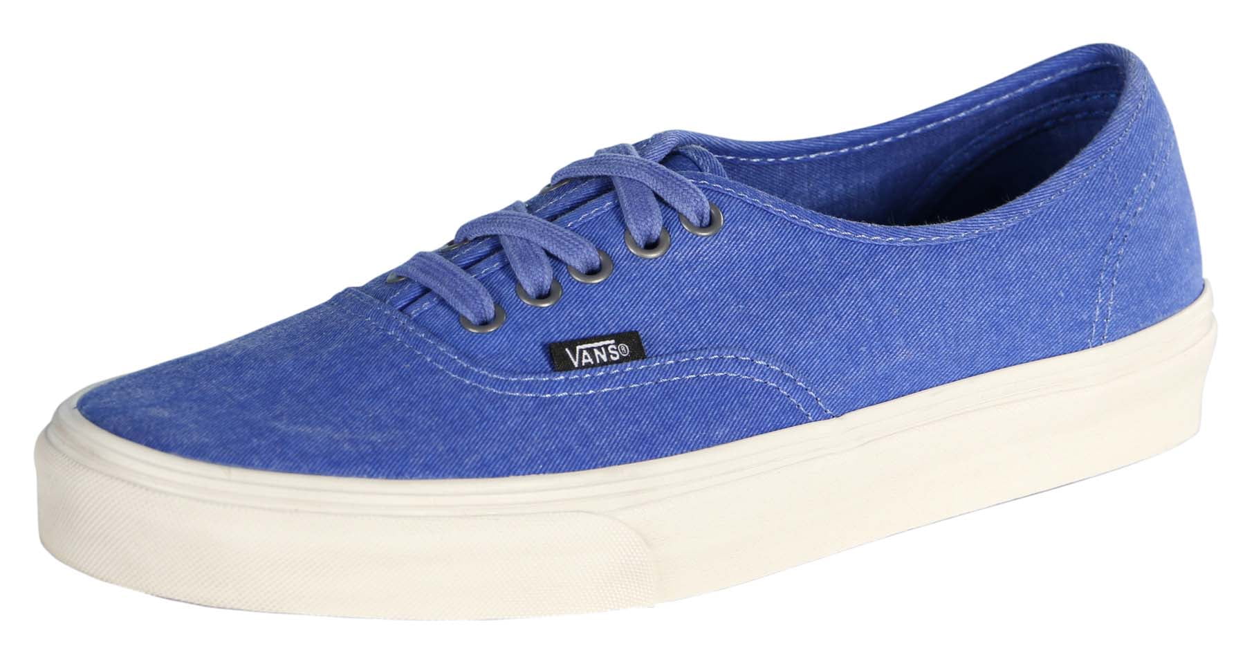 Zuinig vastleggen Gouverneur Vans Unisex Authentic Overwashed Slim Skate Shoe-Nautical blue/True White -  Walmart.com