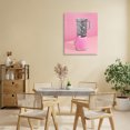 thumbnail image 3 of Stupell Industries Contemporary Disco Drink Blender over Pink Canvas Art, 16 x 20, by LISH Creative, 3 of 8