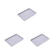 thumbnail image 5 of Wosthever Bandeja de té rectangular brillante y hermosa para la hora del té Bandeja de té rectangular de plástico multifuncional grande gris Type1 NO1, 5 of 6