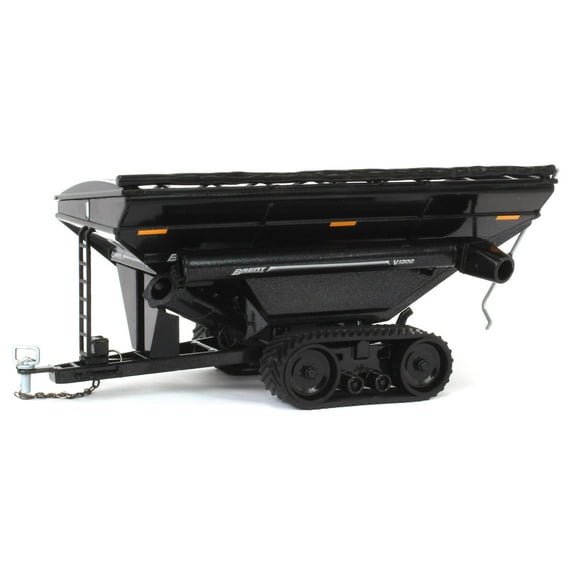 Spec Cast 1/64 Brent V1300 Grain Cart with Tracks, Metallic Black UBC-068