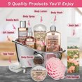 thumbnail image 2 of Aqua Elegante Spa Gift Basket For Women - Luxury Bath Set With Rose Oil & Peony, 2 of 10
