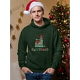 thumbnail image 2 of Storybook Style Xmas Cabin Hoodie Men -Image by Shutterstock, Male 3X-Large, 2 of 4