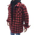 thumbnail image 2 of Chaqueta Y Pantalones Vaqueros A Cuadros Rojos A Escala 1/6 Para Cuerpo De Figura De Acción De 12 " Sunnimix Figura de acción Camisa a cuadros, 2 of 8
