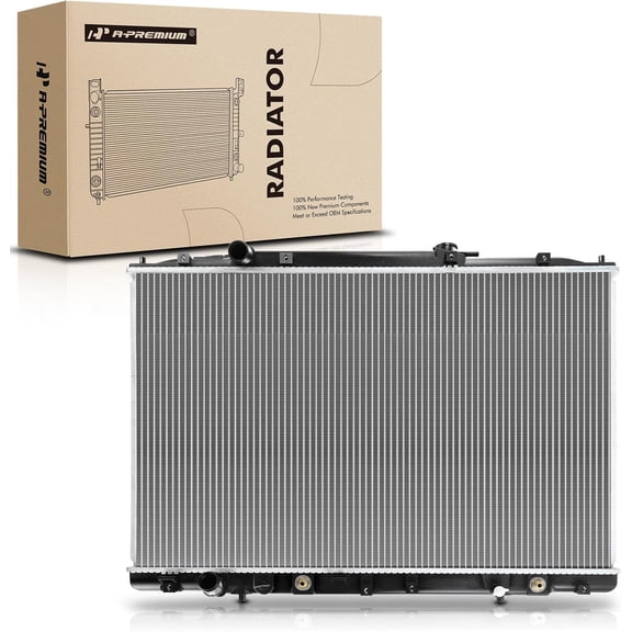 A-Premium Engine Coolant Radiator Assembly with Transmission Oil Cooler Compatible with Acura MDX 2007-2013, ZDX 2010-2013, Automatic Transmission, Replace# 19010RYEA52, CU2938