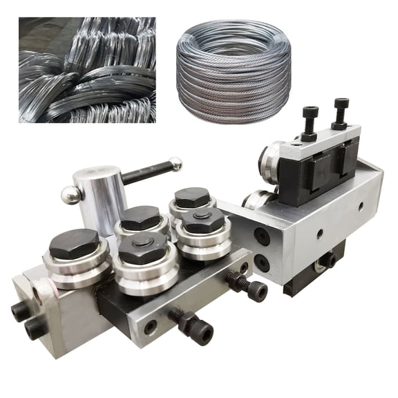 2.0-4.0MM 10 Rounds Steel Wire Cable Straightener Machine Metal