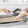 thumbnail image 3 of Silicone Baking Mat Baking Sheet Nonstick Bakeware Mat Heat Resistant Cookie Oven Liner for Cookies Macarons Bread Pastry Toaster Pizza, 1 PC, 3 of 5