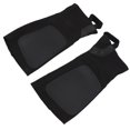 thumbnail image 4 of 2PCS Equestrian Half Chap, Cowhide Leather & Canvas Horse Riding Gear, Breathable Riding Legwear, 4 of 7
