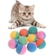 thumbnail image 1 of 10 piezas de juguete para mascotas, bolas de látex coloridas para masticar para perros, gatos, cachorros, gatitos, elásticos suaves, 1 of 5