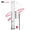 LEFTONRED, variant on 2-in-1 Peel-Off Lip Stain & Hydrating Lip Gloss, Sheer Pink Lip Tint, Moisturizing Non-Sticky Lip Oil for Fair Skin