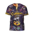 thumbnail image 6 of Cuphead Movie T-Shirt for Men Novelty 3D Pritneted Casual Short Sleeve Tees Shirt Summer Street T Shirt Top, 6 of 7