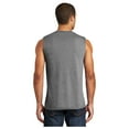 thumbnail image 2 of District Men's V.I.T. Sleeveless Muscle Tank Top Grey Frost Small, 2 of 4