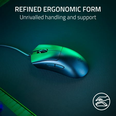 Razer - DeathAdder V3 Ultra-lightweight Ergonomic Esports Mouse - Black