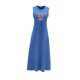 thumbnail image 3 of Vestido largo de verano para mujer, disfraz de primavera, vestido largo sin mangas para fiesta en la calle , L L, 3 of 7