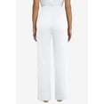 thumbnail image 3 of Jessica London Women's Plus Size Soft Ease Wide Leg Pant, 3 of 6