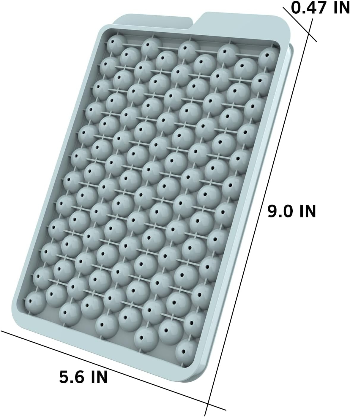 Mini Ice Cube Trays, Upgraded Small Ice Cube Trays Easy Release, 104PCS Tiny Ice Cube Tray Crushed Ice Tray for Chilling Drinks Coffee Juice
