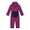 Purple, variant on Xfvqtps One Piece Snowsuits Snowboarding Suit Hooded Zippered Pocket Waist Elastic Keep Warm Color Blocking Waterproof Windproof Outdoor Winter Ski Suits Jumpsuits Blue