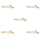 thumbnail image 3 of Yuarrent Señuelo de pato de superficie de cebo falso con mecanismo deslizante cebos flotantes para bagre de Lucio con hélice fuerte atracción No.2 5Conjunto, 3 of 6