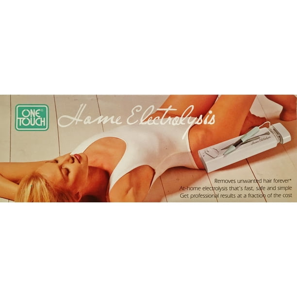 One Touch Home Electrolysis Hair Removal Walmart Com Walmart Com