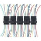 thumbnail image 4 of Conexiones de cables, conector eléctrico para automóvil de 5 piezas Conector eléctrico para automóvil Conector de cable automotriz Diseño a prueba de futuro, 4 of 14