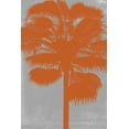thumbnail image 2 of Goldberger, Jennifer 11x14 White Modern Wood Framed Museum Art Print Titled - Chromatic Palms IV, 2 of 4