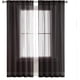 thumbnail image 3 of Cortinas SpaceDresser, color negro transparente, 4 paneles, 140 x 137 cm, poliéster, 3 of 7