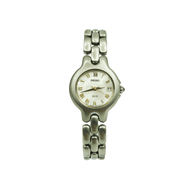 slå op overliggende Opgive Seiko Vivace Steel Case MOP Roman Dial Satin Steel Quartz Ladies Watch SXD255 - Walmart.com slå op overliggende Opgive Seiko Vivace Steel Case MOP Roman Dial Satin Steel Quartz Ladies Watch SXD255 - Walmart.com