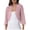 Dark Pink, variant on YONGHS Women 3/4 Sleeve Sheer Chiffon Bolero Shrug Open Front Jacket Cardigan Cover Ups Black S