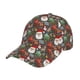 thumbnail image 1 of Balery Merry Christmas Gorra de béisbol de tamaño ajustable para correr, entrenar y actividades al aire libre. Gorra de papá para todas las estaciones., 1 of 6