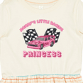 thumbnail image 4 of Inktastic Mommy's Racing Princess Pink Race Car Girls Toddler Dress, 4 of 5