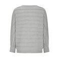 thumbnail image 5 of Black路Friday路Deals Idoravan Sweaters for Women Fall Women's Autumn/Winter Off Shoulder Pullover Knitted Loose Round Neck Sweater, 5 of 8