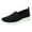 z16-Black, variant on CAIXAI Wide Toe Box Shoes Women Arch Support Women Sock Sneakers Classic Slip-On Women's Walking Shoes Mesh Knitted Mary Jane Flats Women Hands-Free Sock Shoe