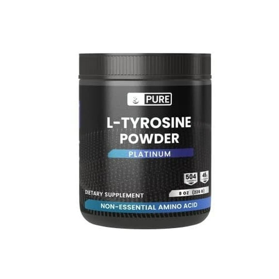 PURE ORIGINAL INGREDIENTS L-Tyrosine Powder, 8 oz, Always Pure, No Additives or Fillers