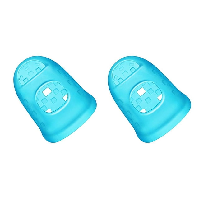 Sidaley Protectores de silicona para dedos de guitarra, protección para ukelele, púas protectoras para dedos, no alergénico, reutilizable, Type2 NO2
