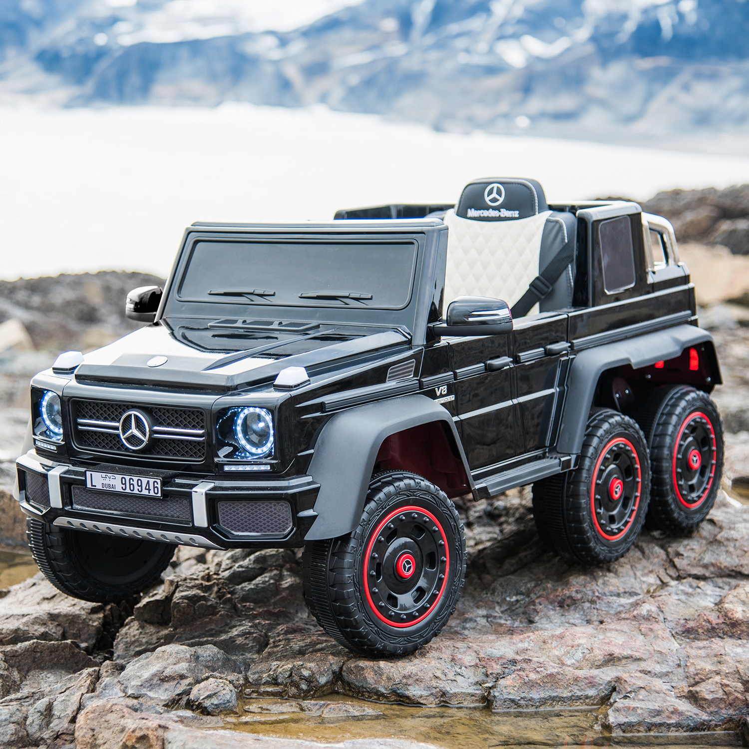 24V Electric Ride on Car for Kids Licensed Mercedes Benz Battery