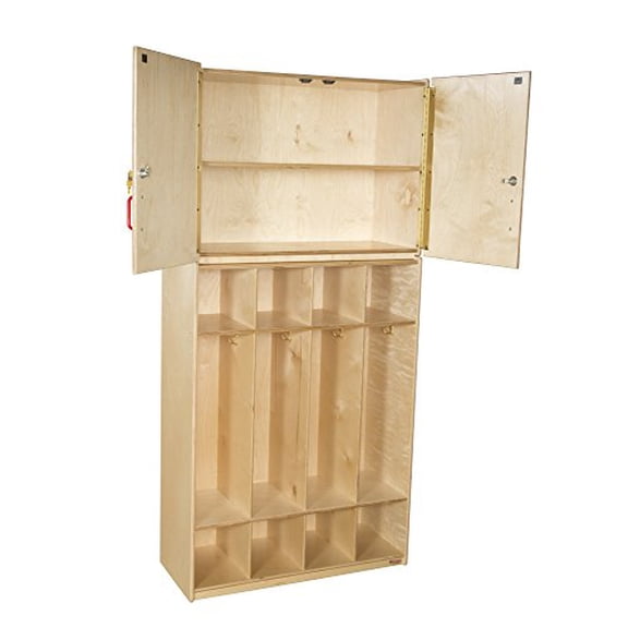 Wood Designs 56800 Coat Locker Vertical Storage Cabinet