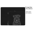 thumbnail image 5 of WIRESTER 13.77x10.23 in Rectangle Mouse Pad with Non-Slip Rubber Base for Computers, Laptop, Office & Home - Black Miniature Schnauzer Dog, 5 of 5