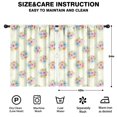 thumbnail image 2 of Pioneer Flower Floral Print Pattern Teens Curtains,Teens Insulated Curtains Set Of 2,Bedroom Essentials,Toddler Room Decor 42"x54", 2 of 5