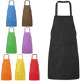 thumbnail image 2 of Trayknick Solid Color Oil-resistant Restaurant Home Kitchen Cooking Protective Apron, 2 of 13