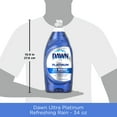 thumbnail image 4 of Dawn Platinum Liquid Dish Soap, Refreshing Rain Scent, 34 Fl Oz, 4 of 15