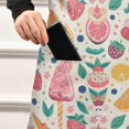 thumbnail image 4 of Strawberry Orange Blueberry Leaf Kitchen Apron with 2 Pockets Adjustable waterproof Cooking Aprons for Women Men Chef, 4 of 7