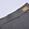 thumbnail image 5 of Gibobby Leggings gluteos deportivo Pantalones gruesos lana para mujer, informales, cómodos, con patrón nieve, etiqueta cuero, mallas elásticas cálidas ajustadas, invierno（Gris， XXL), 5 of 5