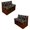 Autumn Leaves Marble, variant on ZUXONGSY Skull Mushroom Print 4 Pcs RV Dinette Cushion Covers Elastic Camper Seat Covers Dinette Booth Stretch Loveseat Sofa Chair Cover Furniture Protector for RV Camper Car Bench