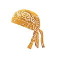 thumbnail image 4 of Gorro Zulema para hombre para correr escalar y en bicicleta Amarillo, 4 of 8
